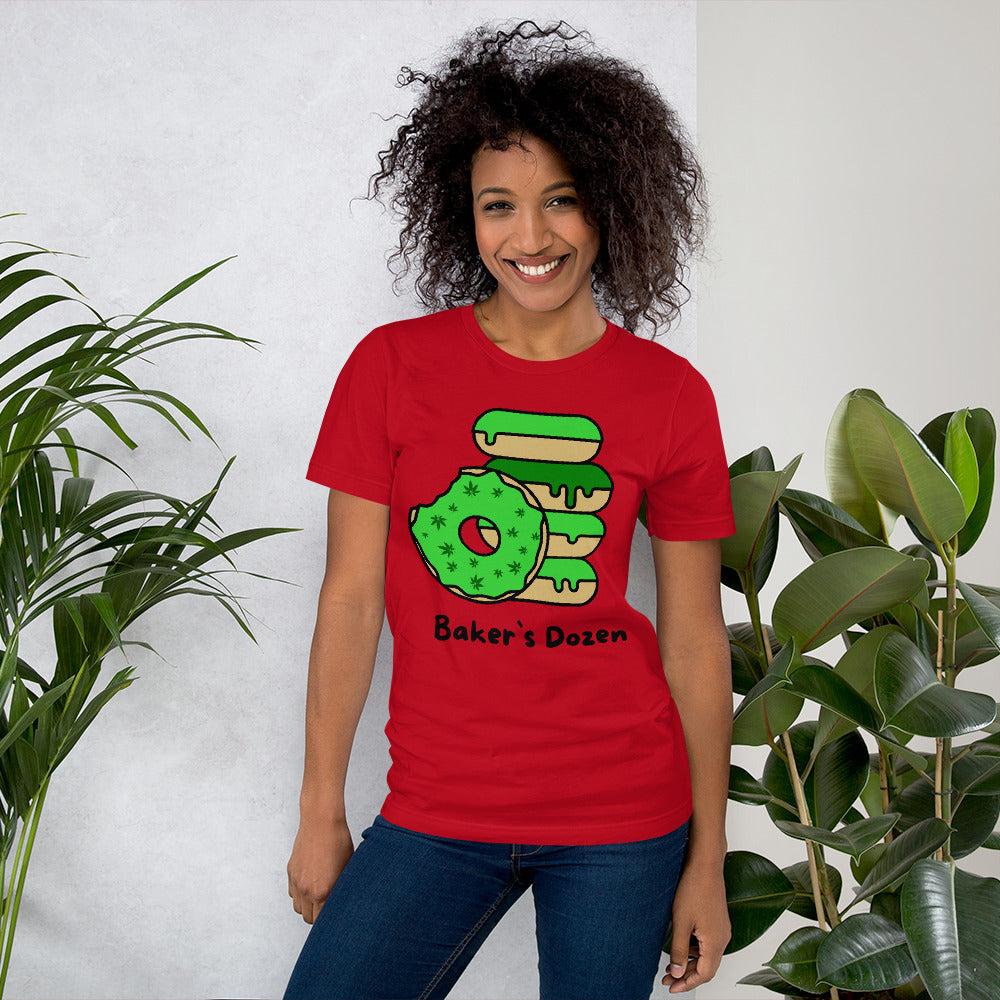 Baker`s Dozen Short-Sleeve Unisex T-Shirt| Green Friendly
