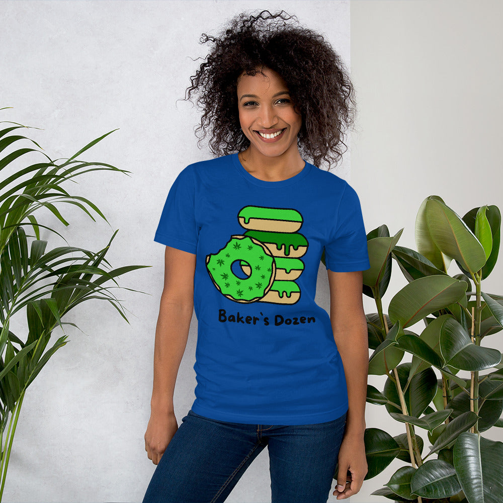 Baker`s Dozen Short-Sleeve Unisex T-Shirt| Green Friendly