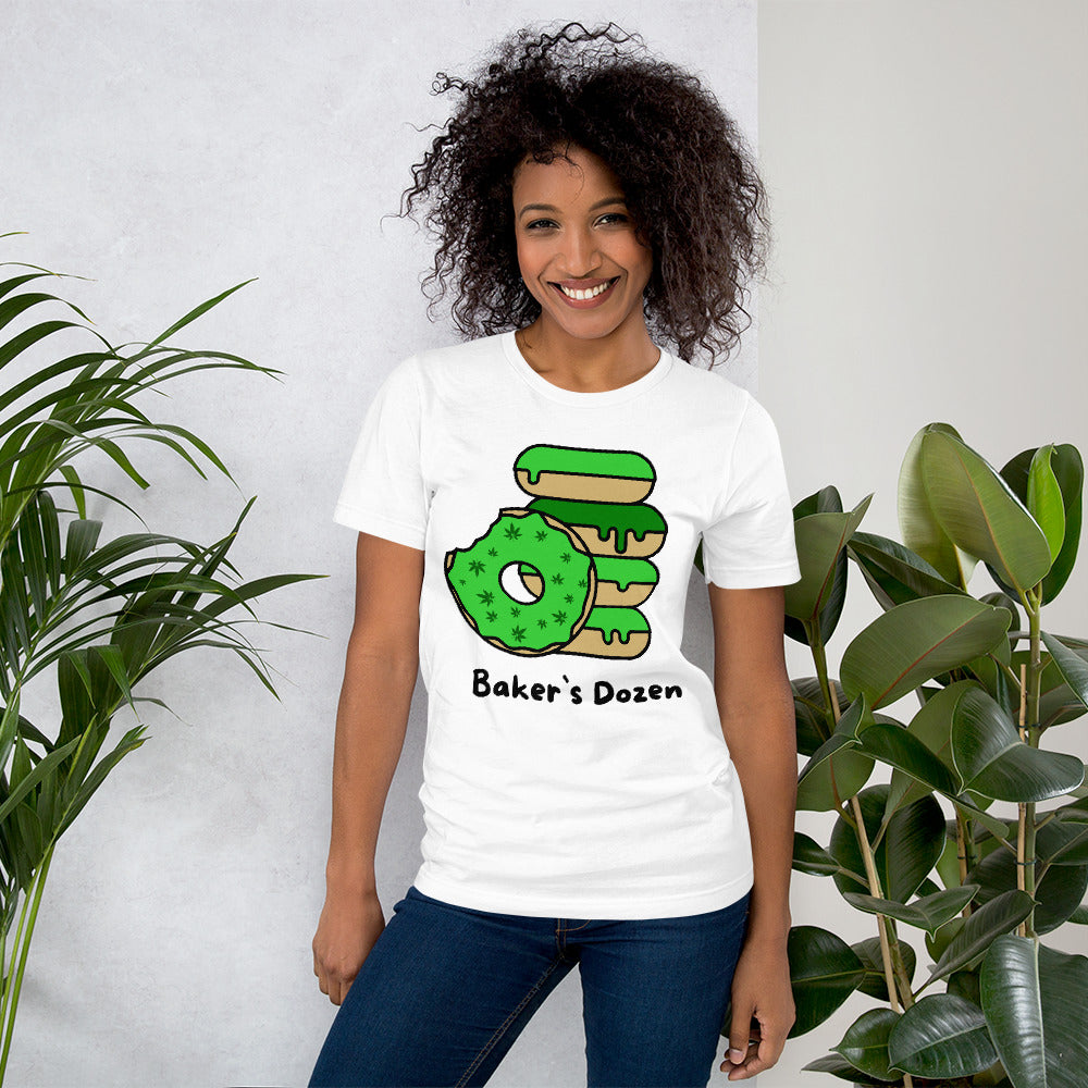 Baker`s Dozen Short-Sleeve Unisex T-Shirt| Green Friendly